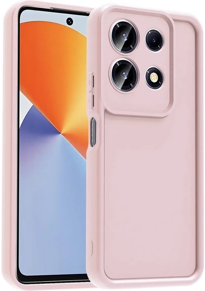 Infinix Note 30 4g Uyumlu Kamera Korumalı Parlak Stil Tasarım Kapak