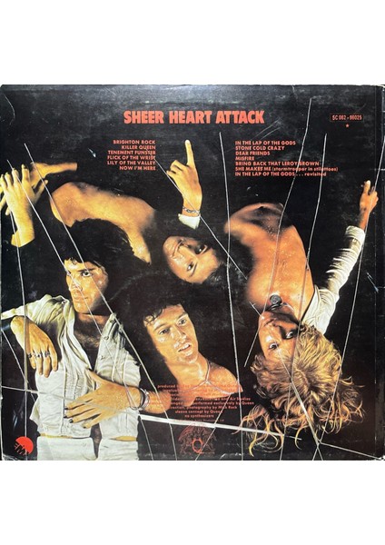 Queen Sheer Heart Attack Lp Plak