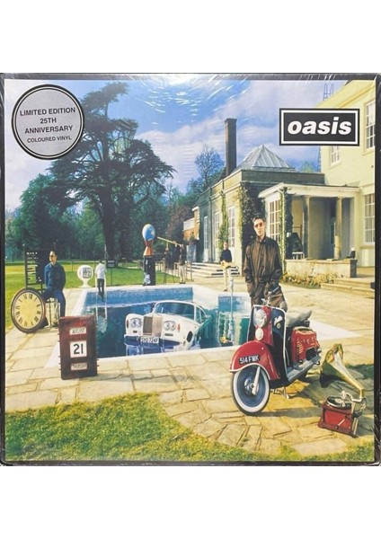 Oasis Be Here Now Limited Edition 25TH Anniversary Coloured Vinyl Double Lp Plak