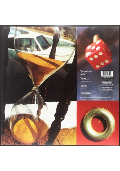 Oasis Be Here Now Limited Edition 25TH Anniversary Coloured Vinyl Double Lp Plak