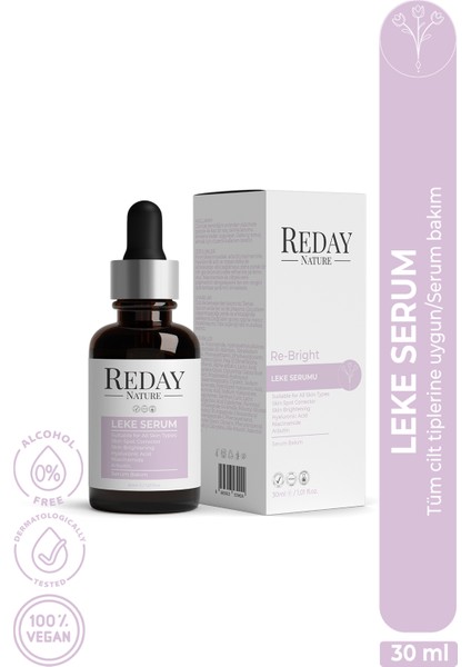 Re-Bright Leke Serumu 30 ml – Cilt Tonunu Eşitleyen Serum