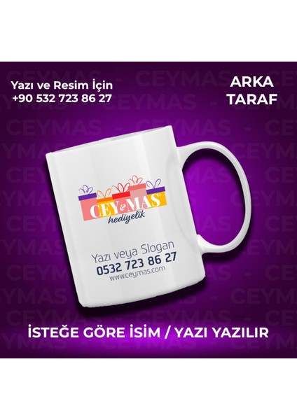 Firmalara Özel Logo Baskılı Renkli Kupa Bardak fiyatları