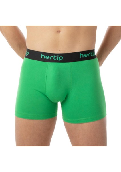 Çok Renkli Modal Boxer Full Comfort Rahat Kesim 6'lı Paket (Kırmızı-Gri-Yeşil-Sarı-Mavi-Turuncu)