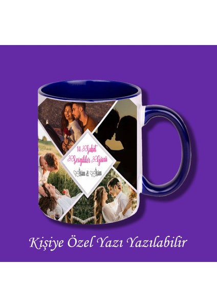 Sevgililer Günü Kupa Bardak - Resimli Kupa Bardak