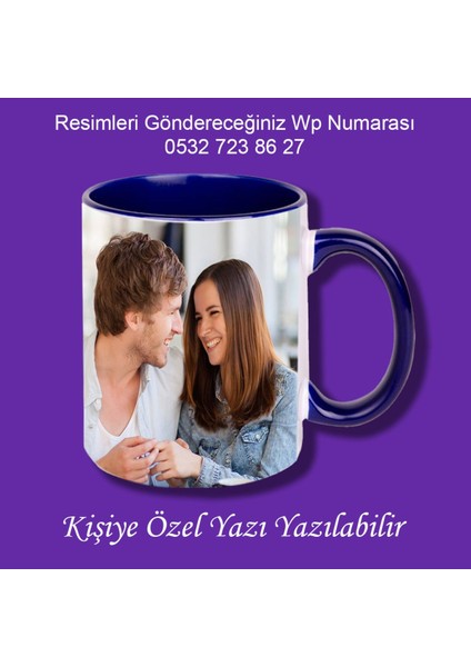 Kişiye Özel Resimli Kupa Bardak ve Kahve Fincanı