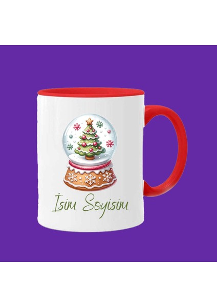 Kişiye Özel Yılbaşı Yeniyıl Tasarımlı Kişiye Özel Yeni Yıl Temalı Kupa Bardak