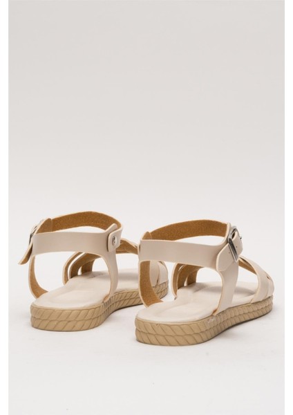 Kadın Şık Günlük Örgü Bantlı Sandalet Yazlık Rahat Tabanlı Ayakkabı Iş Ofis Dış Mekan Plaj fırsatları