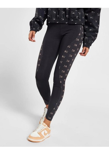 Air Yüksek Belli Tam Boy Pamuklu Kadın Spor Taytı fırsatları