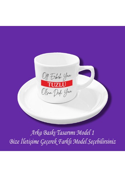 Kişiye Özel Damat Kahvesi Fincanı modelleri