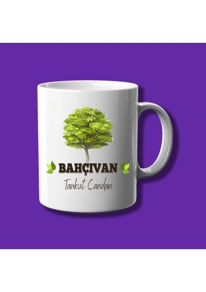 Kişiye Özel Meslek Kupası - Bahçıvana Özel Isimli Kupa Bardak