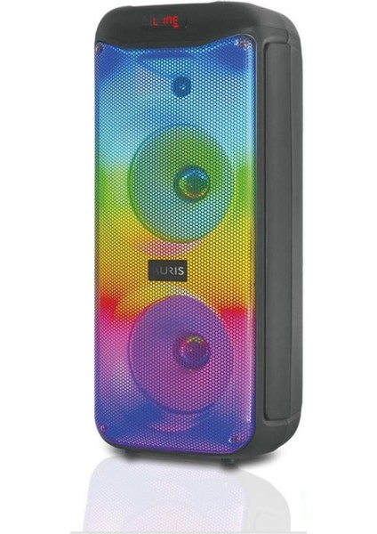Bluetooth Özellikli Hoparlör 16" Karaoke Mikrofon Özellikli Profesyonel Speaker (Sp-25)