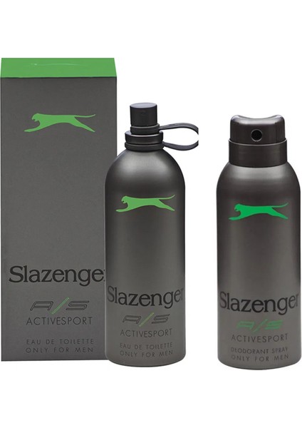 Activesport Parfüm 125 ml ve Deodorant 150 ml Set Yeşil