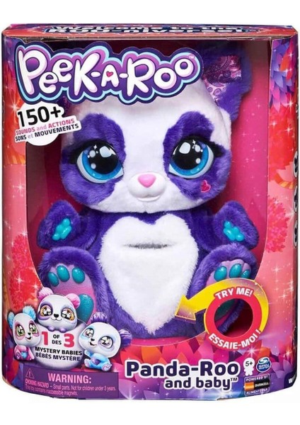 60420 Interaktif Peluş Panda Peef-A-Roo