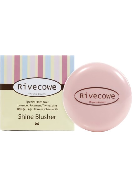 Shine Pink Blusher- Parlatıcı Allık No : 01