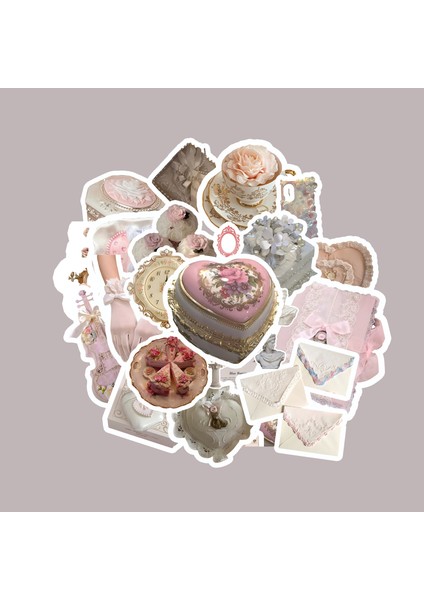 Coquette V1 Sticker Paketi -Bullet Journal - Ajanda - Planner - Defter - Laptop Etiket Çıkartma Çok Renkli 10 x 15 Paket Boyutu 3 x 5 cm Stickerlar Paket Içeriği 25 Adet Dadi Ramba Sticker