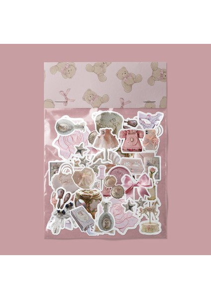 Coquette V2 Sticker Paketi -Bullet Journal - Ajanda - Planner - Defter - Laptop Etiket Çıkartma Çok Renkli 10 x 15 Paket Boyutu 3 x 5 cm Stickerlar Paket Içeriği 25 Adet Dadi Ramba Sticker