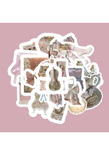 Coquette V3 Sticker Paketi -Bullet Journal - Ajanda - Planner - Defter - Laptop Etiket Çıkartma Çok Renkli 10 x 15 Paket Boyutu 3 x 5 cm Stickerlar Paket Içeriği 25 Adet Dadi Ramba Sticker