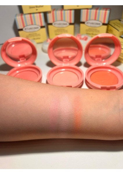 Shine Pink Blusher- Parlatıcı Allık No : 01