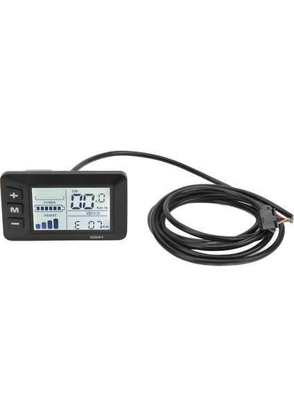 Elektrikli Bisiklet Ekranı LCD Metre Bisiklet Lityum Pil Modifikasyon Aksesuarları 36V 48V Sıradan Konnektör (Yurt Dışından)