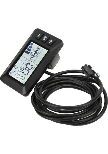 Elektrikli Bisiklet Ekranı LCD Metre Bisiklet Lityum Pil Modifikasyon Aksesuarları 36V 48V Sıradan Konnektör (Yurt Dışından)