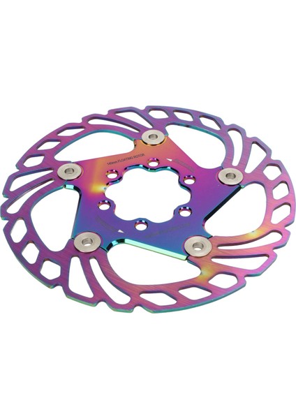 Bisiklet Yüksek Sertlik Yüzen Rotor Renkli 6 Çivi Dağ Bisikleti Paslanmaz Çelik Disk Fren Rotoru 140MM (Yurt Dışından) indirimleri