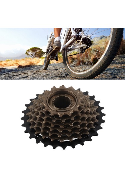 7 Hız Freewheel Evrensel Titanyum Alaşımlı Döner Konumlandırma Bisiklet Kaset Dağ Bisikleti Yol Bisikleti Katlanır Bisiklet (Yurt Dışından)