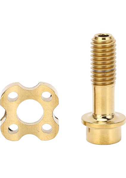 Ön Attırıcı Vida Conta Ti Alaşım Sabit Seti Kiti Ark Yarım Ay Yıkayıcı Hallow Altın (Yurt Dışından) indirimleri