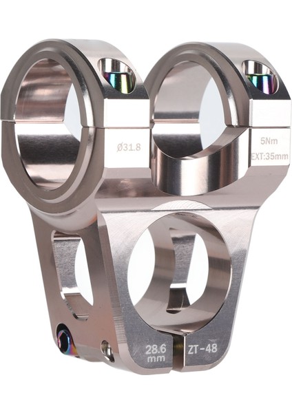 31.8 mm Dağ Bisikleti Kök Alüminyum Alaşımlı Hafif Dıy Kısa Gidon Kök Değiştirme Titanyum (Yurt Dışından) fırsatları