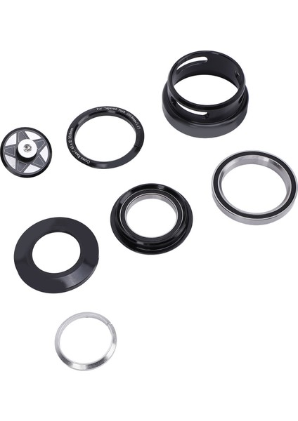 Bisiklet Yokuş Aşağı Kulaklık 44 Ila 49.7 mm Bisiklet Aksesuar Için 1.5 Konik Tüp Ön Çatal Rulman DH-497F (Yurt Dışından)