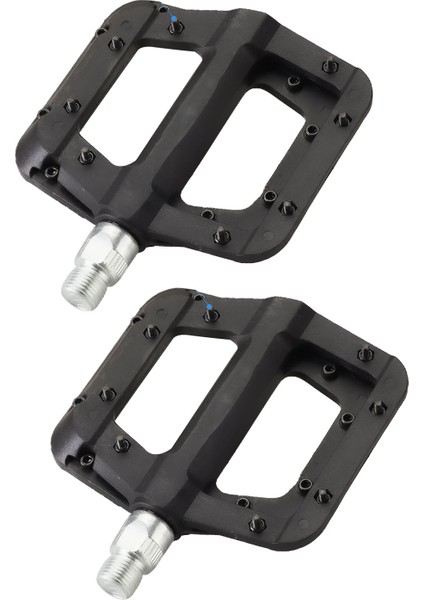 1 Çift Bisiklet Pedalı 9 / 16IN Genişletilmiş Anti Kayma Kolay Kurulum Naylon Fiber Dağ Bisikleti Pedalı Bisiklet Siyah (Yurt Dışından) fiyatları