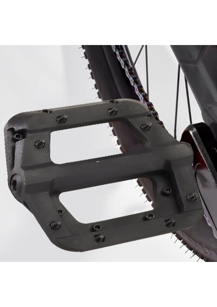 1 Çift Bisiklet Pedalı 9 / 16IN Genişletilmiş Anti Kayma Kolay Kurulum Naylon Fiber Dağ Bisikleti Pedalı Bisiklet Siyah (Yurt Dışından) indirimleri