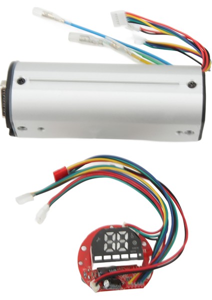 36V 17A Elektrikli Scooter Motor Kontrolörü ve Ekran Paneli Alüminyum Alaşımlı Hız Kontrol Cihazı Ser Hx X7 (Yurt Dışından)