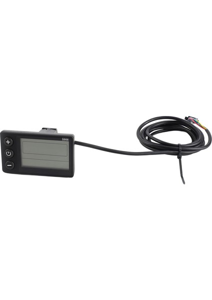 S866 Elektrikli Bisiklet Ekran LCD Metre 24 V 36 V 48 V Elektrikli Scooter Kontrol Paneli ile Sm Fiş (Yurt Dışından)