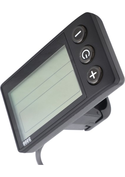 S866 Elektrikli Bisiklet Ekran LCD Metre 24 V 36 V 48 V Elektrikli Scooter Kontrol Paneli ile Sm Fiş (Yurt Dışından)