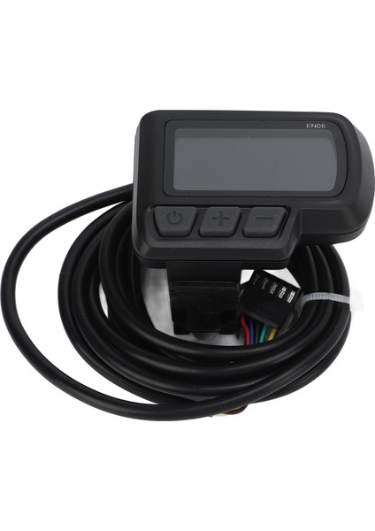 Dağ Bisikleti Için USB Pil Durumu ile Elektrikli Bisiklet LCD Ekran Metre Scooter Hız Ölçer (Yurt Dışından)