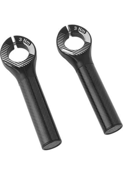 1 Çift Gidon Biter Kapakları ile Karbon Fiber Kolu Kavrama Biter 22.2 mm Çap Dağ Bisikleti Siyah (Yurt Dışından) fiyatları