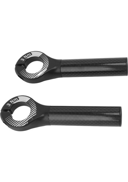 1 Çift Gidon Biter Kapakları ile Karbon Fiber Kolu Kavrama Biter 22.2 mm Çap Dağ Bisikleti Siyah (Yurt Dışından) indirimleri
