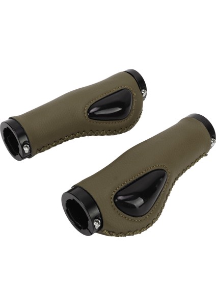 Suni Deri Bisiklet Tutacakları Sıvı Silikon Avuç Içi Ped Şok Emici Gidon Kılıfı Bisiklet Aksesuarları Için Zeytin Yeşili (Yurt Dışından) fiyatları