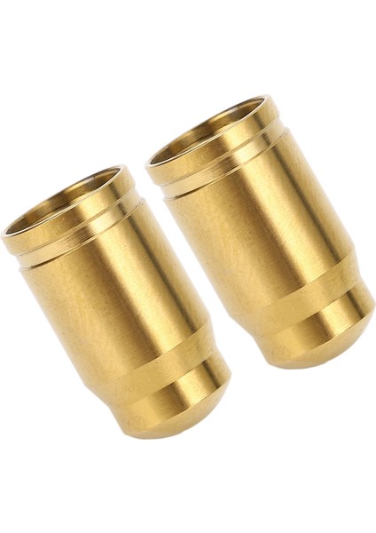 2 Paket Bisiklet Supap Gövdesi Kapaklar Ti Alaşımlı Toz Geçirmez Ağır Hizmet Tipi Evrensel Bisiklet Lastiği Supap Gövdesi Kapatma Başlığı Dağ Yol Bisikleti Için Ka Halkalar ile Altın (Yurt Dışından) fırsatları