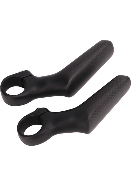 Dağ Bisikleti Gidon Ends 1 Çift Karbon Fiber 3k L Şekli Ergonomik Yol Bisiklet Çubuğu Biter 22.2 mm Bisiklet Gidon Mat (Yurt Dışından) fırsatları