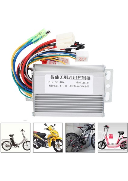 Elektrikli Bisiklet Aksesuarı Için 36-48V 350W Alüminyum Alaşımlı Gümüş Evrensel Fırçasız Motor Kontrol Cihazı (Yurt Dışından) indirimleri