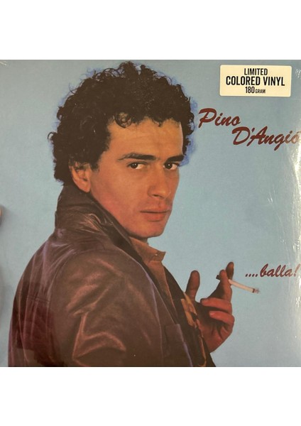 Pino D'angiò ‎– ...balla! Limitli Baskı Mavi Renkli Plak Lp