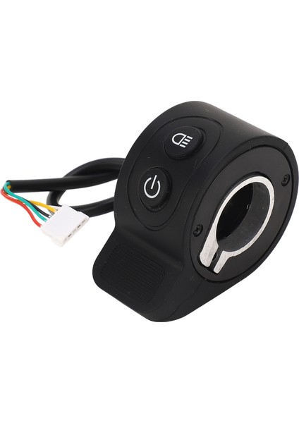 Elektrikli Scooter Gaz Hızlandırıcı Aksesuarları Has Elektrikli Scooter Entegre Anahtarı Başparmak Gaz Yedek Parça (Yurt Dışından)