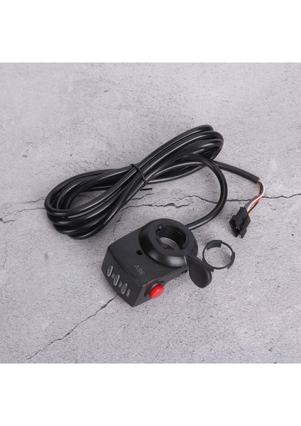 36V Plumbik Asit Elektrik Miktar Göstergesi Hız Düzenleme Başparmak Gaz Kolu Far Düğmesi ile (Yurt Dışından) indirimleri