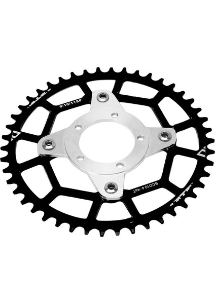 Motorsiklet Dişli Adaptörü Yüksek Sertlik Doğru 46T 104BCD Dişli Adaptörü Bafang BBS01 BBS02 Siyah (Yurt Dışından) modelleri