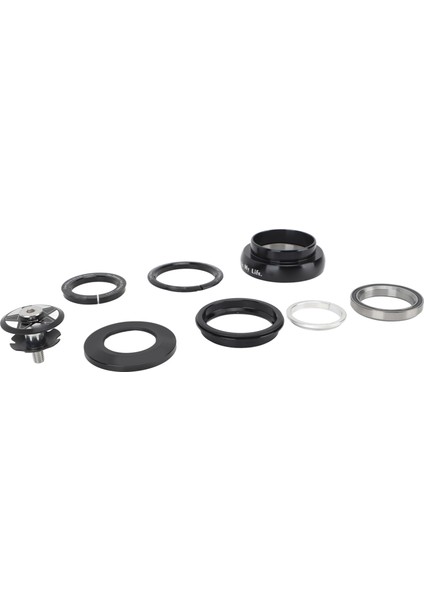 Bisiklet Kulaklık Alüminyum Dağ Bisikleti Ön Çatal Kulaklık Için 44MM Düz Headtube ile 28.6 mm Düz Çatal Veya 1.5 Inç Konik Çatal (Yurt Dışından) fiyatları