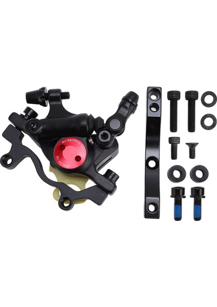 HB100 Hidrolik Disk Fren Kaliper M365 Pro Pro2 Elektrikli Scooter Disk Fren Kaliper Adaptörü ile Siyah (Yurt Dışından)
