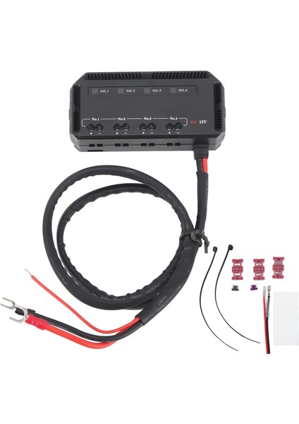 12V Motosiklet Sigorta Bloğu Evrensel 20A Sigorta ve Röle Kutusu Kiti Araba Için LED Gösterge Işığı ile (Yurt Dışından)