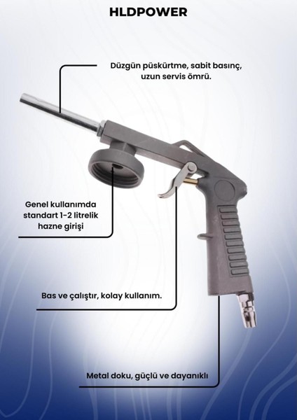 Metal Profesyonel Pütür Tabancası Lb-09 Proffessional Quality