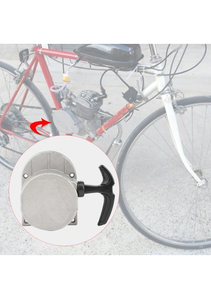 Dıy Aksesuar Emek Tasarrufu Çekme Marş El Çektirme 50CC 60CC 80CC Bisiklet Motor Yedek Parça (Yurt Dışından) indirimleri